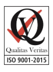 ISO 9001:2015 certified — Qualitas Veritas